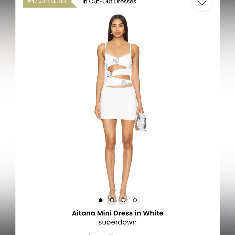 Aitana mini White Dress - super down